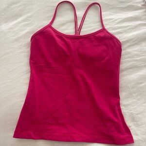 Lululemon tank - hot pink